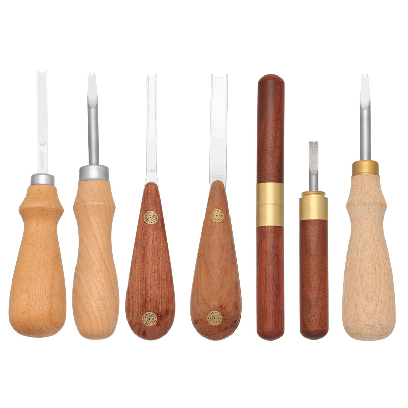 Leather Edge Beveler - 1 unidade de Ferramenta Artesanal para