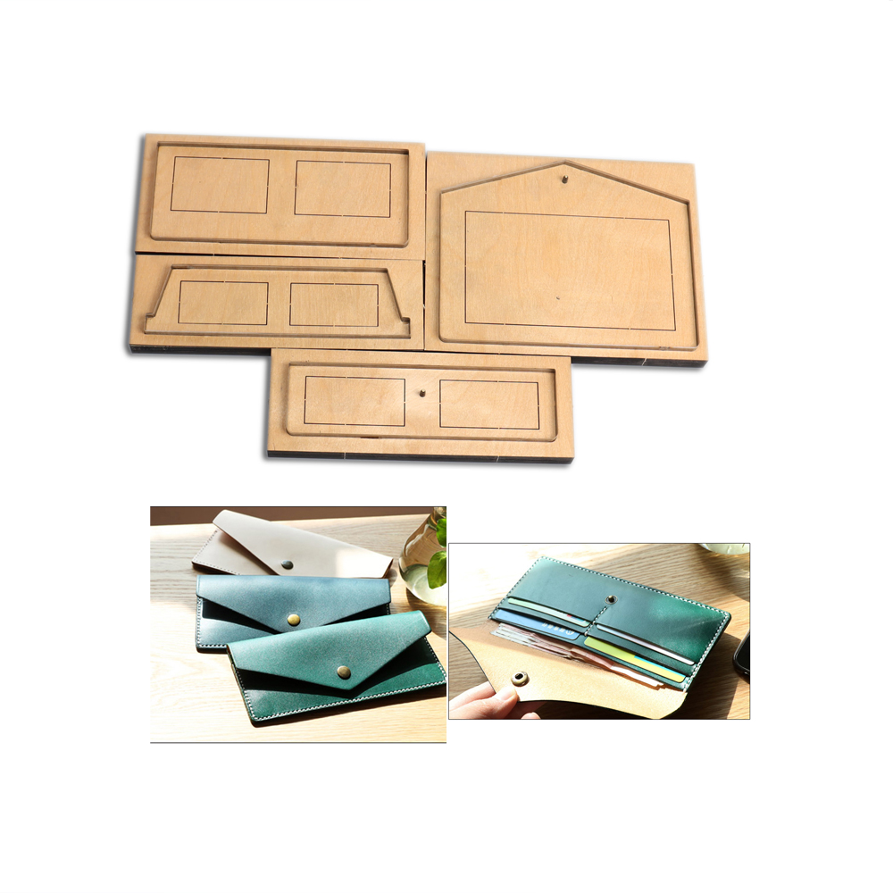 Leatherwork Punch - Diy artesanato de couro longo carteira