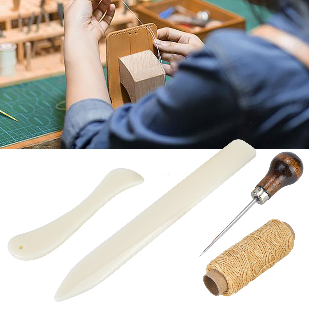 Leatherwork Hand Sewing Needles - Kit de Ferramentas para Artesanato em