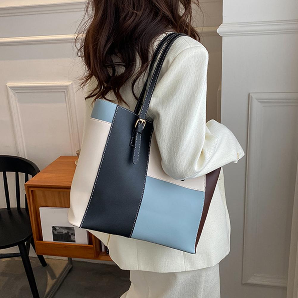Leather Work Duffle Bag - Bolsa de ombro elegante, bolsa de