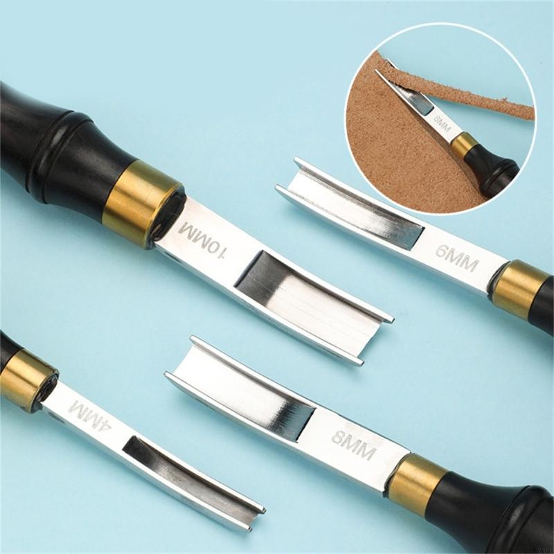 Leather Edge Beveler - Licitação couro Skiving Foveller Tool Leatra