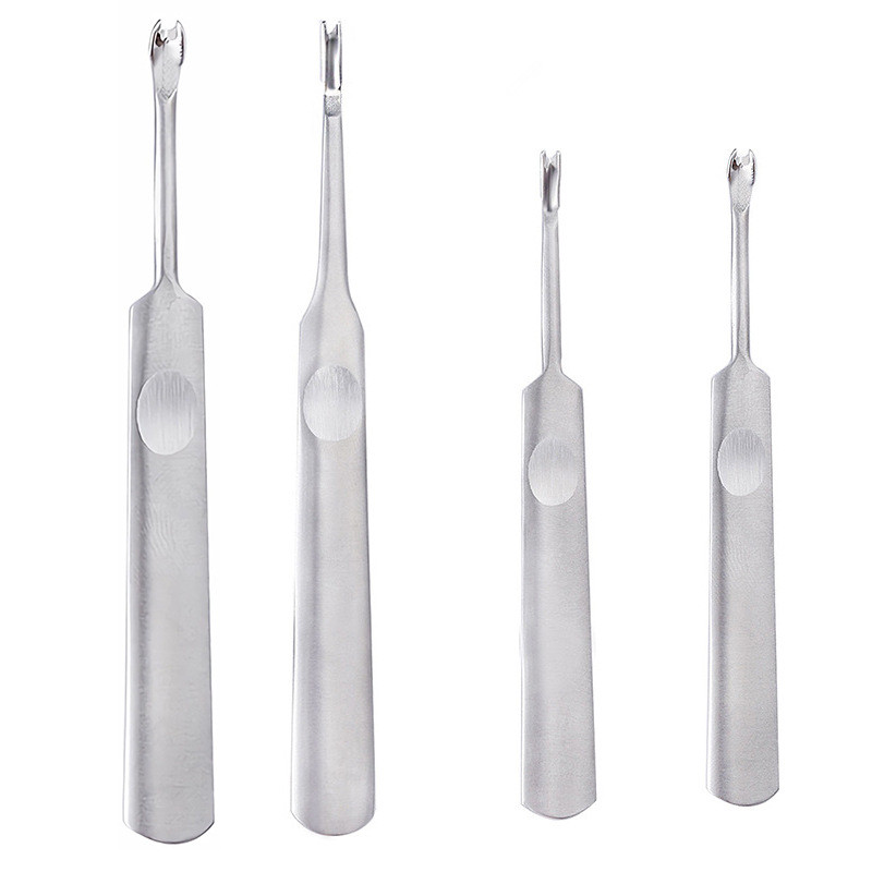 Leather Edge Beveler - Conjunto de 4 ferramentas para entalhar