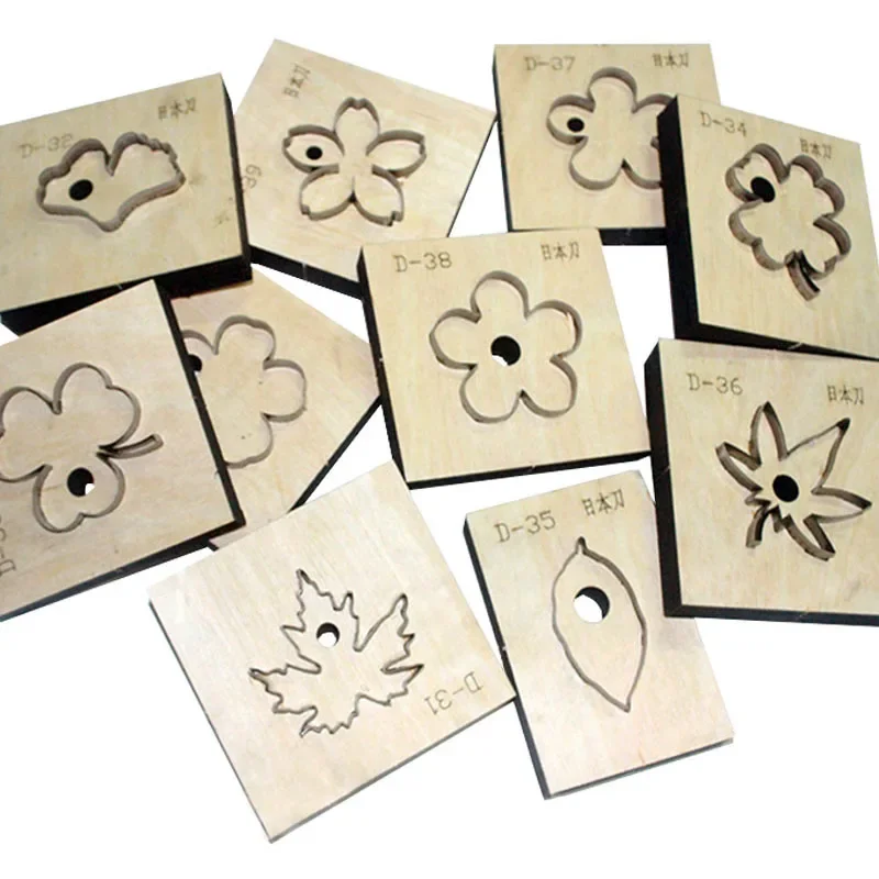 Leathercraft Japan - Molde de pétala em forma de