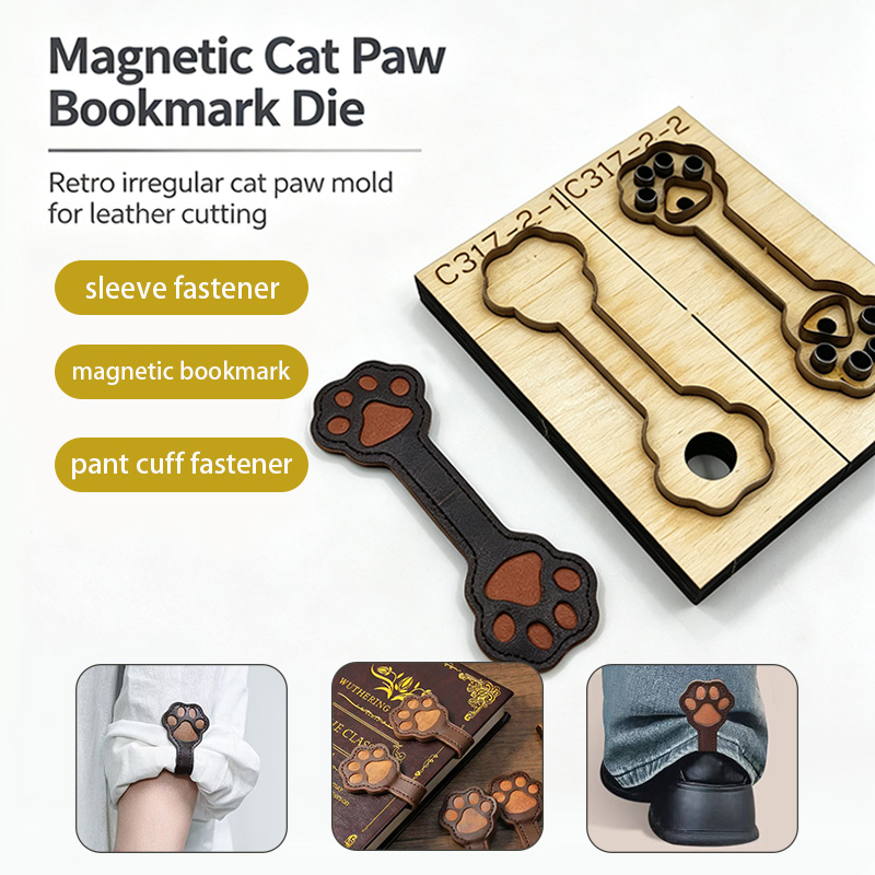 Leatherwork Projects - Molde de Corte de Couro C317