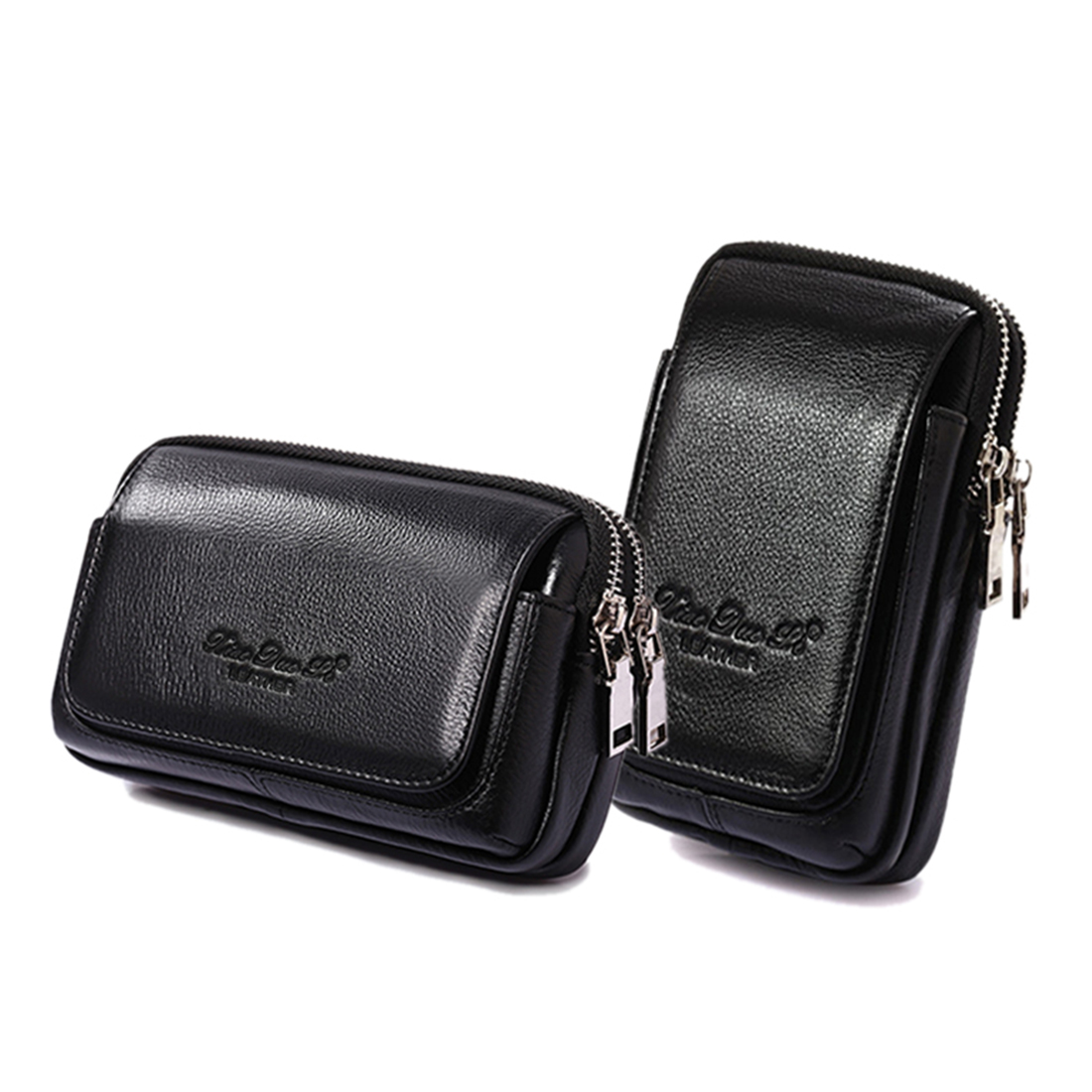 Leatherwork Belt - Homens de couro genuíno cintura fanny