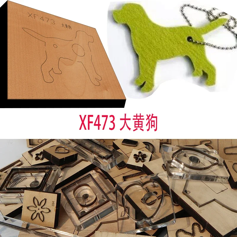 Leathercraft Japan - Chinês Rural Cão De Couro Artesanato