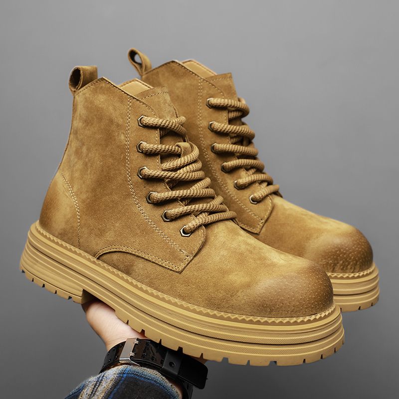 Leatherworking Classic - Botas de cano alto masculinas de