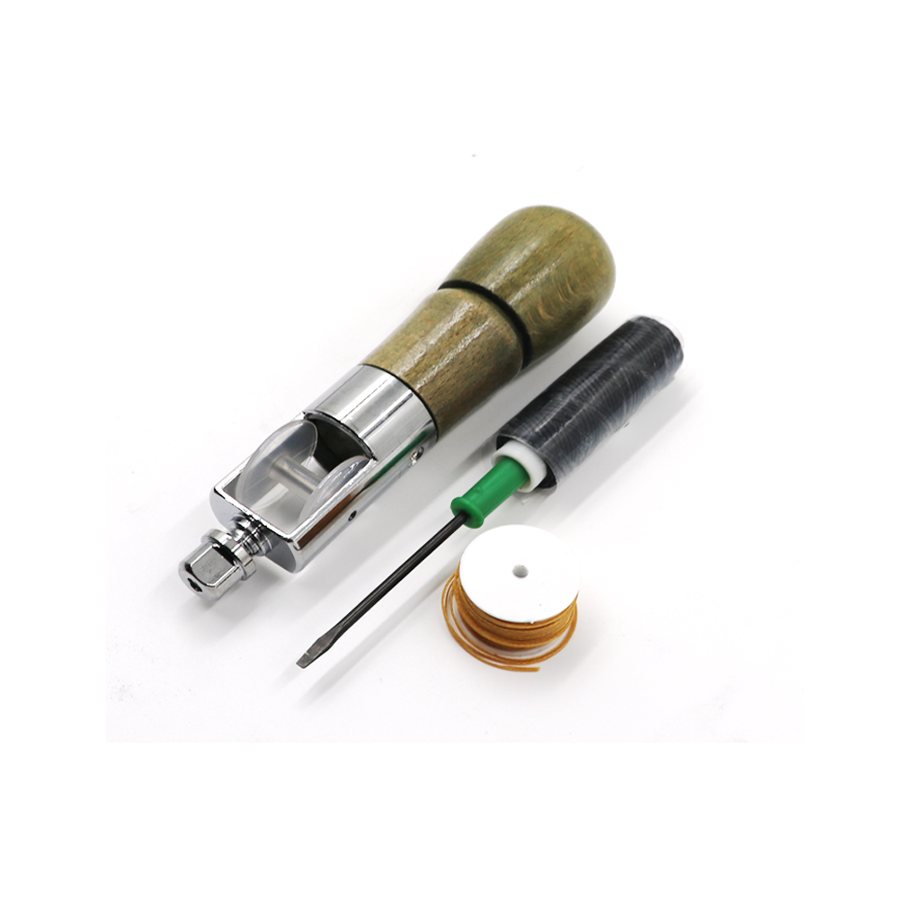Leatherwork Kit - Costura de couro Kit Awl Thread,
