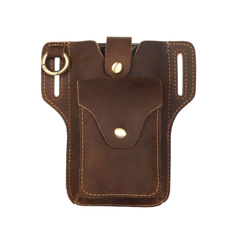 Leatherwork Bag - Novo modelo de carteira masculina de