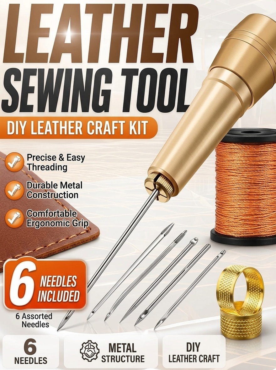 Ferramenta de Costura de Couro - Leatherwork Projects avaliação e preço