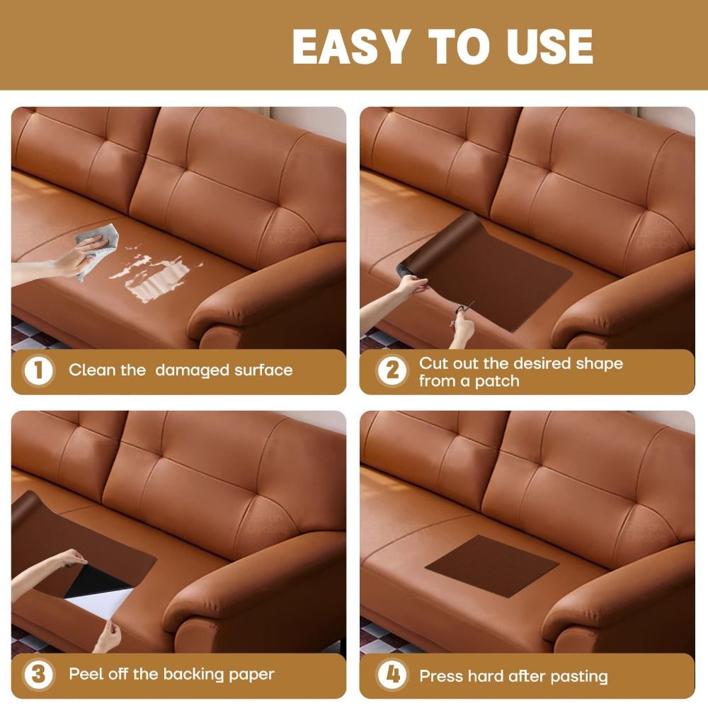 Fita Adesiva de Reparo de Cour - Leatherwork Kit avaliação e preço