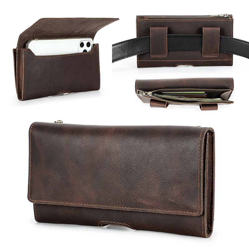Saco De Cintura De Couro De Co - Leatherwork Belt avaliação e preço