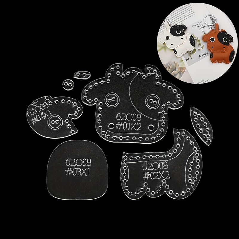 Conjunto de 7 Peças de Moldes  - Leatherwork Kit avaliação e preço