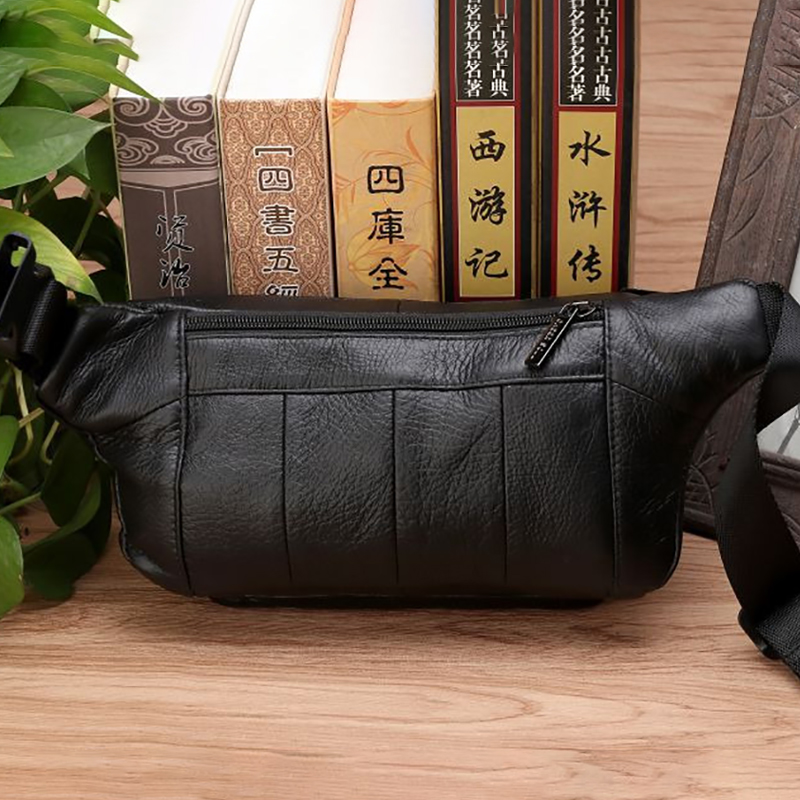 Bolsa de cintura masculina, bo - Leatherwork Belt avaliação e preço