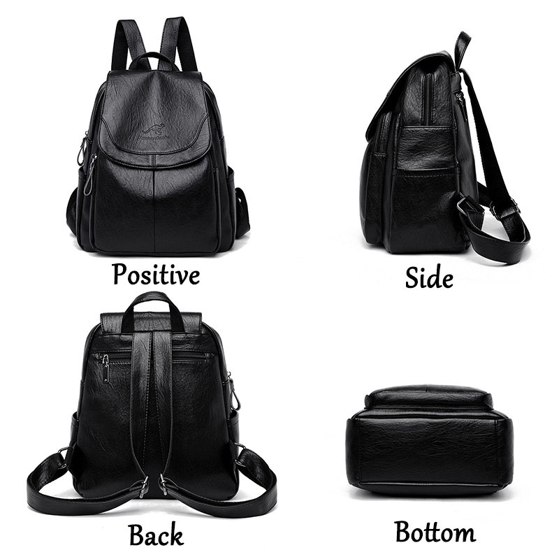 Mochila Vintage de Couro Macio - Leatherwork Letters avaliação e preço