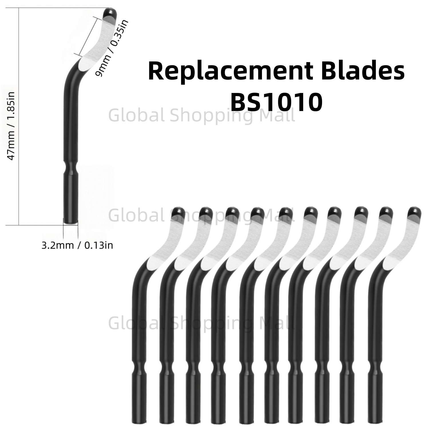 10 peças lâminas de rebarbação - Swivel Knife Tool avaliação e preço