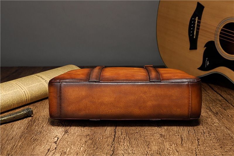 Pasta Executiva YETTIES em Cou - Leather Work Bag Men avaliação e preço