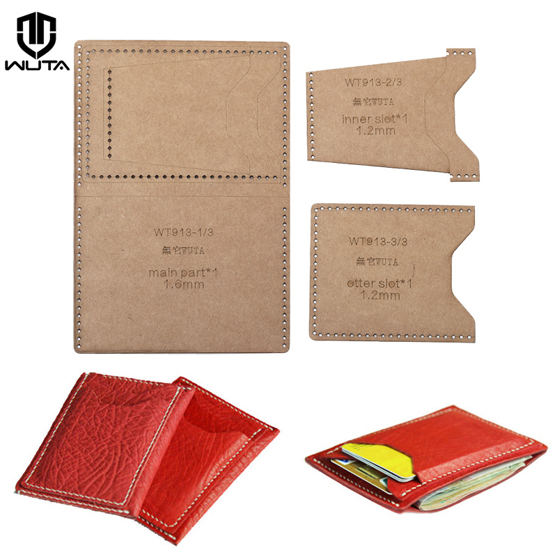Wuta-Caso Cartão Mini com Mode - Leatherwork Kit avaliação e preço