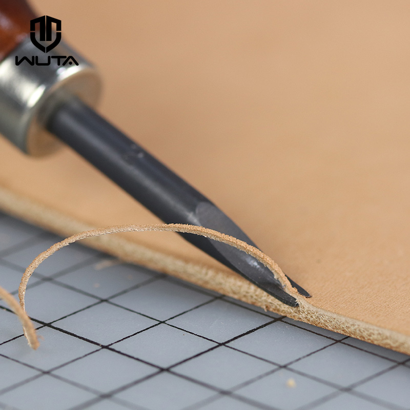Wuta afiado borda de couro cha - Leather Edge Beveler avaliação e preço