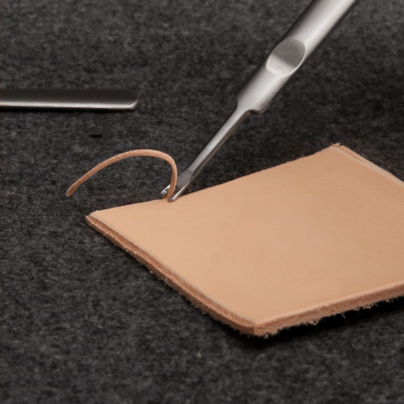 Conjunto de 4 ferramentas para - Leather Edge Beveler avaliação e preço