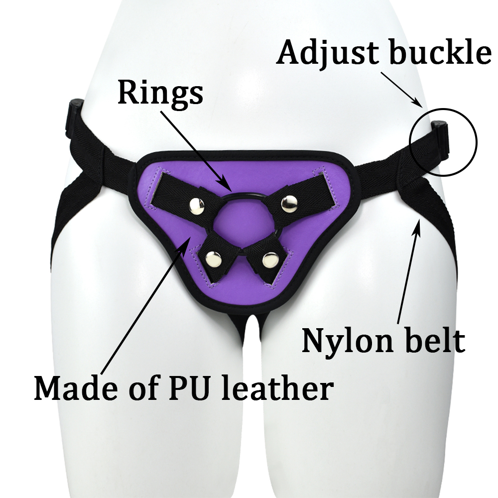 Nyota couro cinta-no pênis vib - Leatherwork Belt avaliação e preço