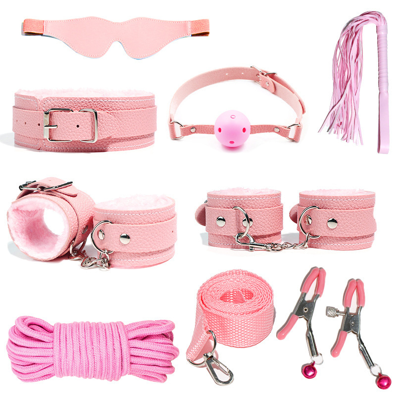 6-10 pçs/set bondage sexual al - Leatherwork Kit avaliação e preço