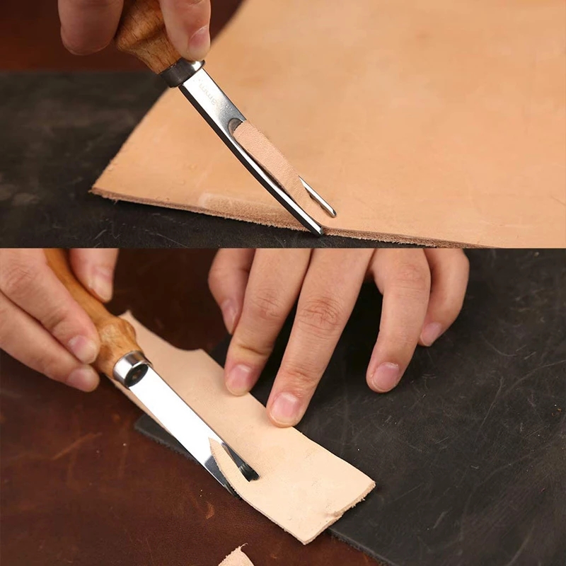 Faca de Chanfrar e Biselar par - Leather Edge Beveler avaliação e preço