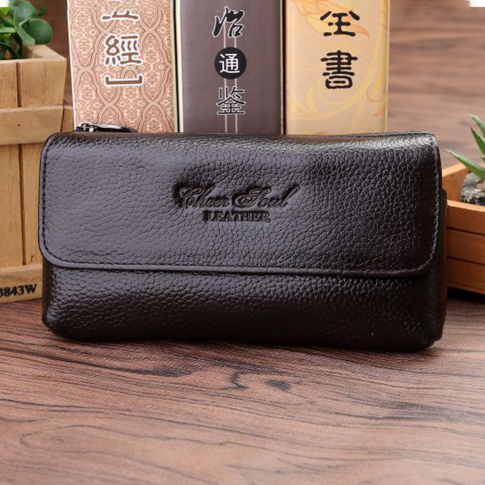 Couro genuíno Fanny Pack para  - Leatherwork Belt avaliação e preço