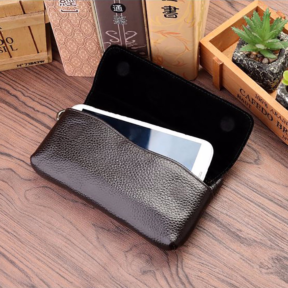 Couro genuíno Fanny Pack para  - Leatherwork Belt avaliação e preço