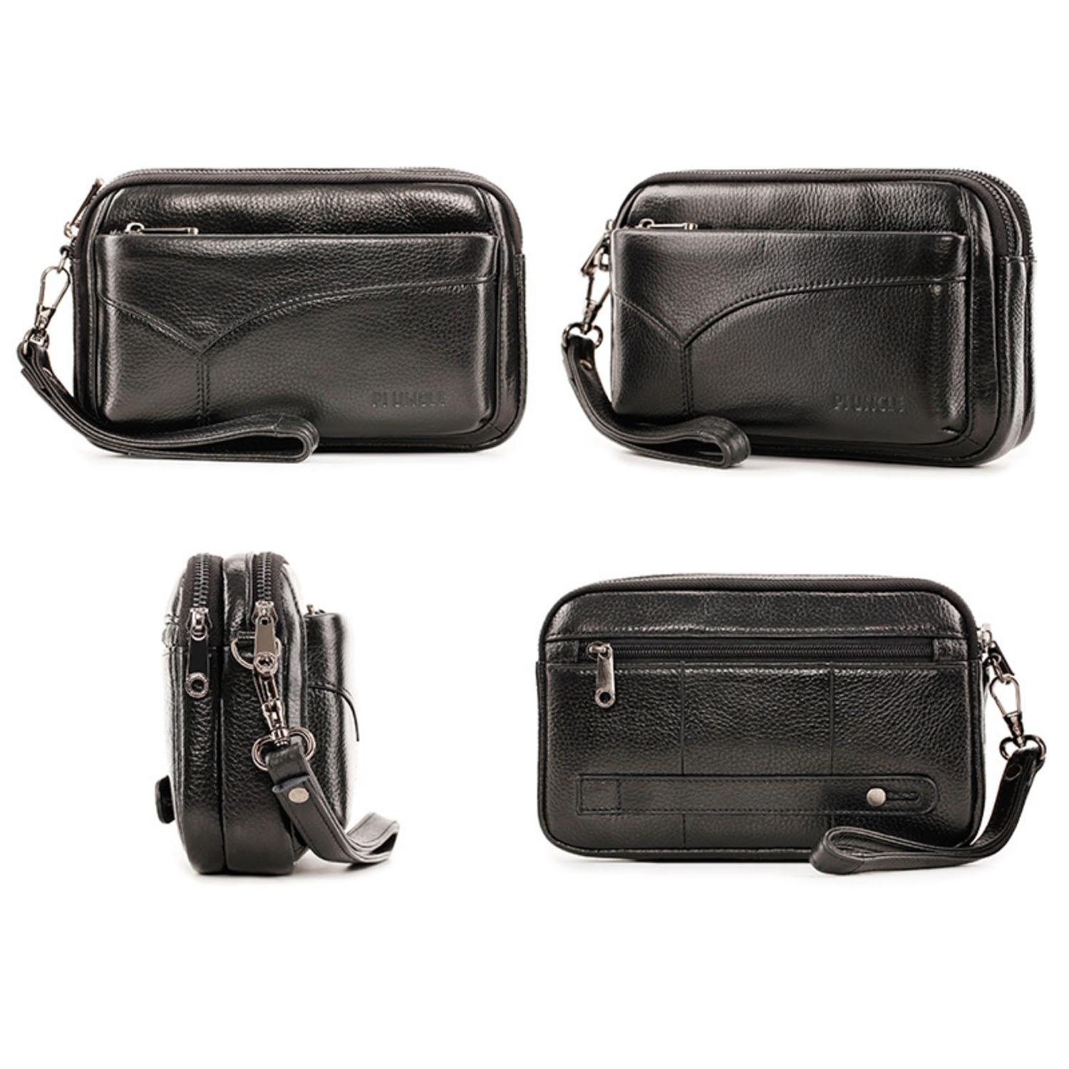 Bolsa de Mão Masculina de Cour - Leatherwork Letters avaliação e preço