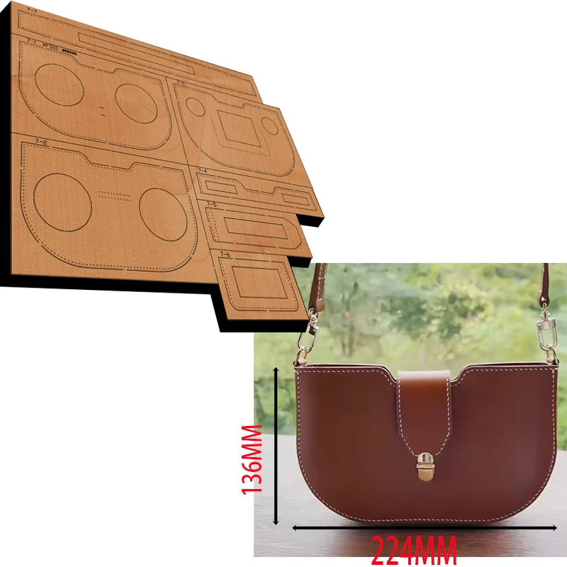 Único-Ombro Bolsa De Couro Art - Leathercraft Japan avaliação e preço