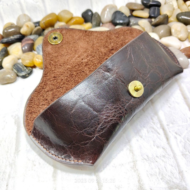 Blongk-estojo de couro genuíno - Leatherwork Belt avaliação e preço