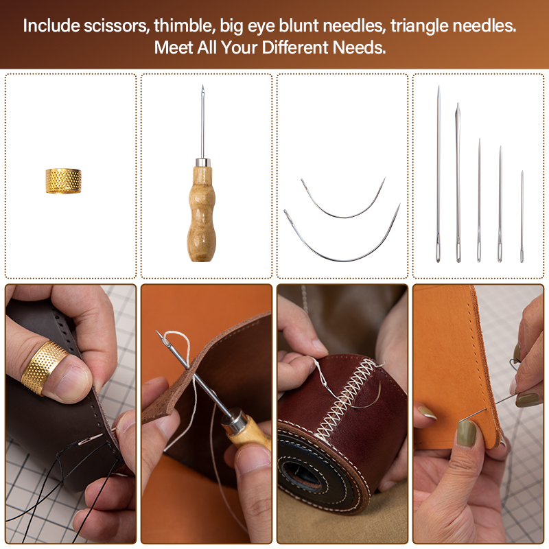 Wuta kit de reparo de couro sa - Leatherwork Kit avaliação e preço