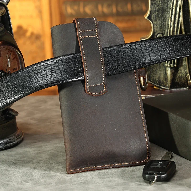 Bolsa de cintura de couro genu - Leatherwork Belt avaliação e preço