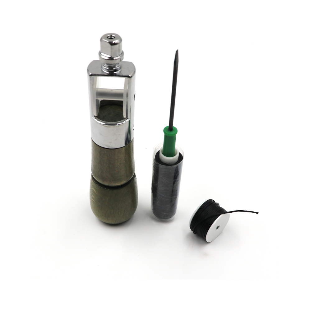 Costura de couro Kit Awl Threa - Leatherwork Kit avaliação e preço