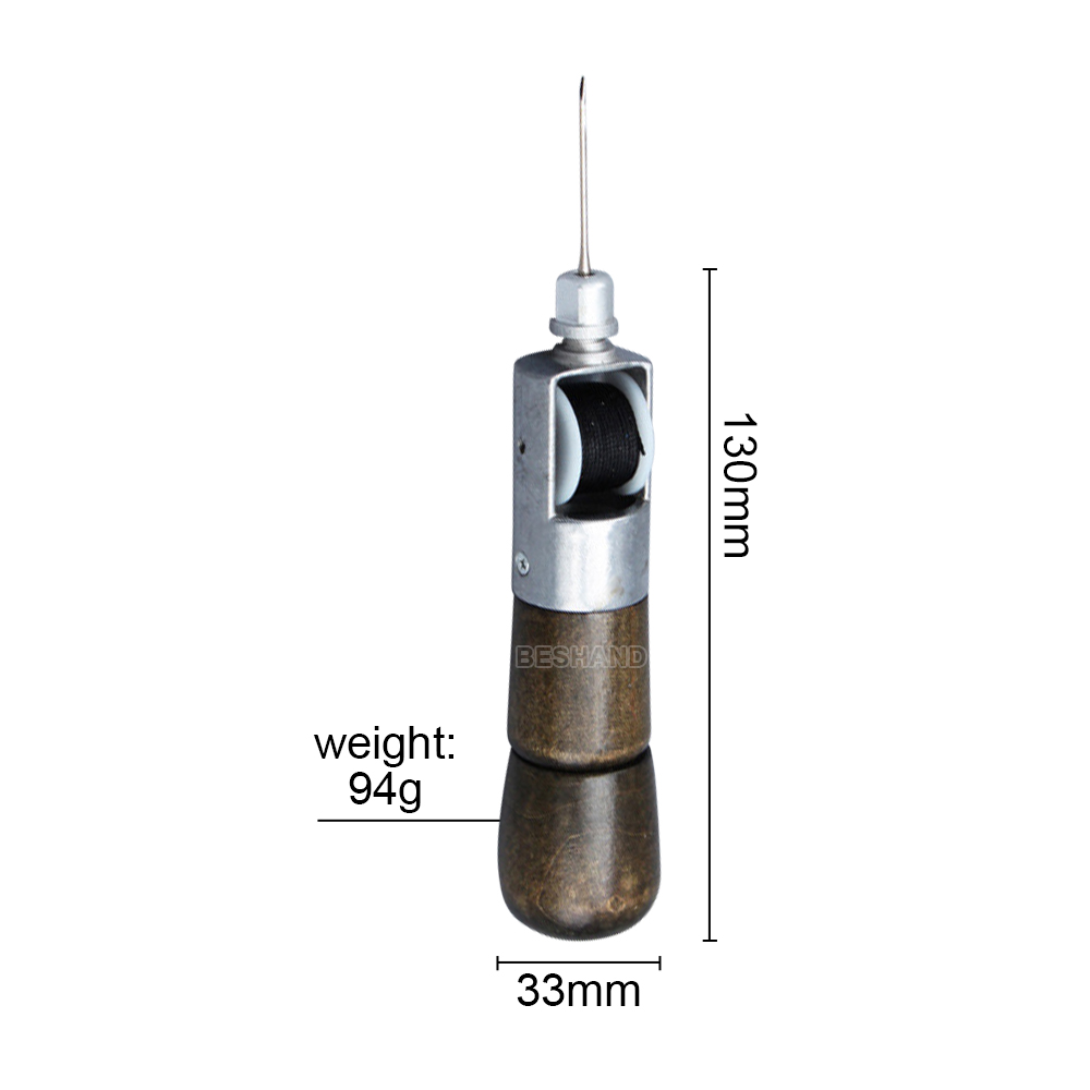 Costura de couro Kit Awl Threa - Leatherwork Kit avaliação e preço