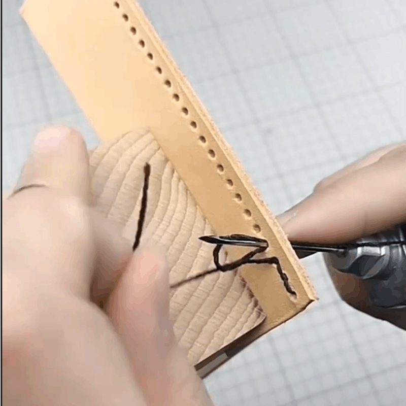 Costura de couro Kit Awl Threa - Leatherwork Kit avaliação e preço