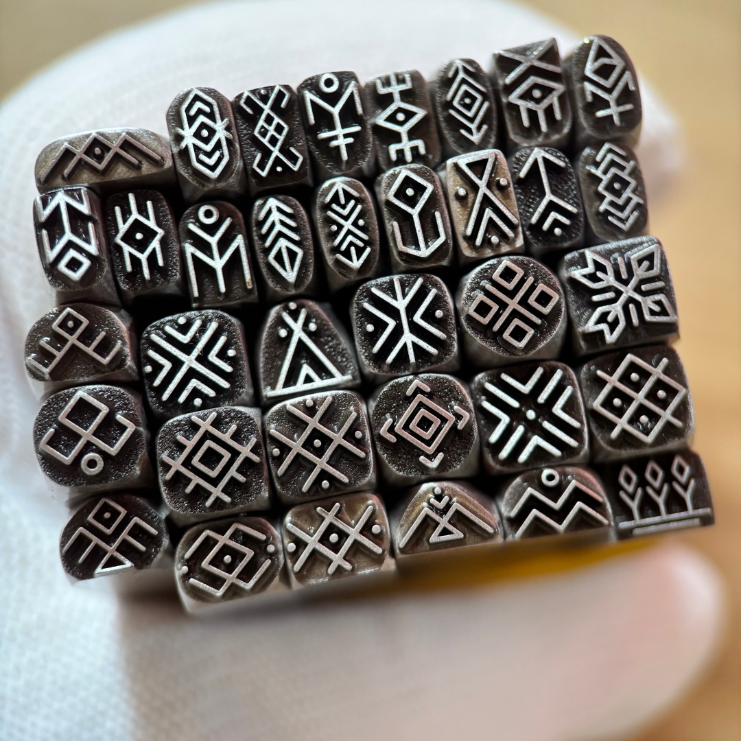 NO.19-NO.35 Carimbos de Metal  - Leatherwork Punch avaliação e preço
