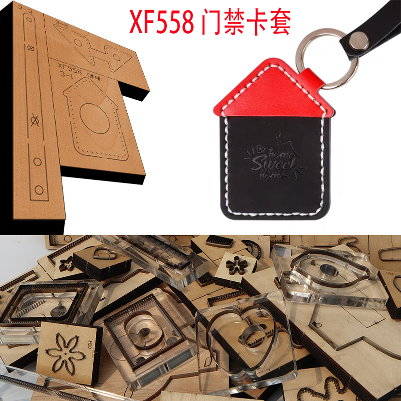 Lâmina de aço de madeira morre - Leathercraft Japan avaliação e preço