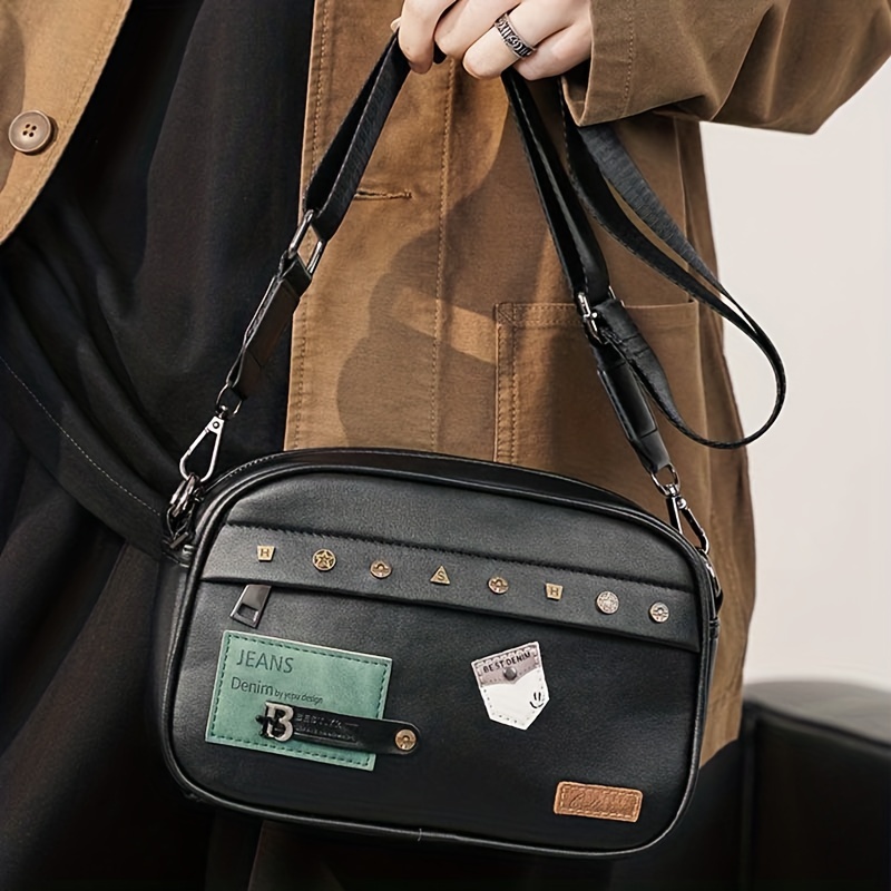 Bolsa de ombro moderna para ho - Leatherwork Bag avaliação e preço