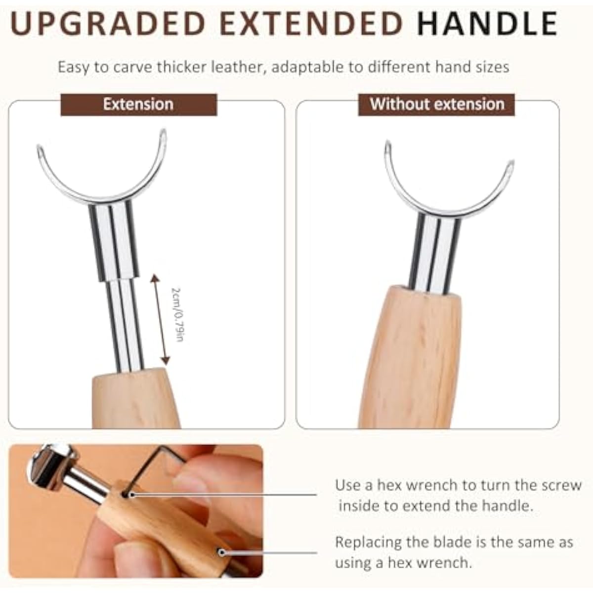Faca Giratória para Couro, Fer - Swivel Knife Tool avaliação e preço