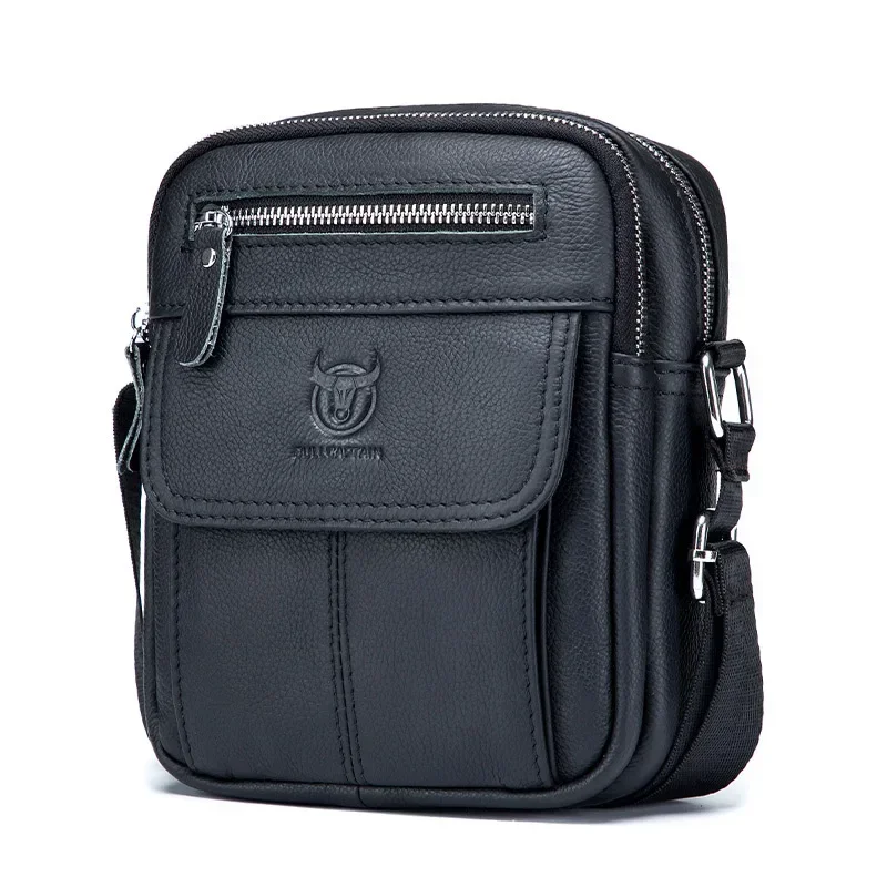 Bolsa de Ombro Casual Masculin - Leather Work Bag Men avaliação e preço